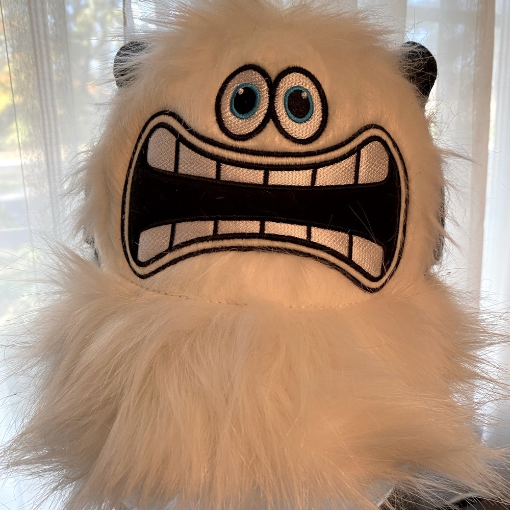 Kids fuzzy monster hat…NWOT never worn.